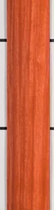 Padauk Quarter Cut wood veneer 5.75" x 114" raw no backing 1/42" thickness - Picture 1 of 2