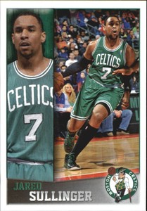 2013-14 Panini Stickers Boston Celtics Basketball Card #8 Jared Sullinger