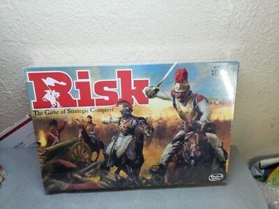 Risk Board Game The Game of Strategic Conquest Hasbro (2015), NEW, Sealed - Image 1 of 4