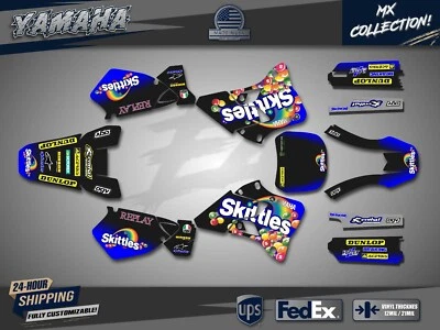 Kit Gráficos Yamaha YZ 125/250 (1996-2001) - Juego de Pegatinas YZ 125 YZ 250 Foto 1 de 3