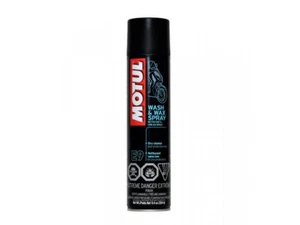 MOTUL WASH & WAX PULITORE A SECCO E CERA PROTETTIVA PER MOTO SCOOTER 400 ML - Foto 1 di 1