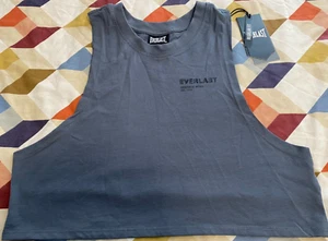 Womens Grey Everlast Sleeveless Tank Top - Size 14 - Picture 1 of 3