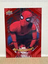 2017 Upper Deck Spider-Man Homecoming Trading Cards Spiderman #13 Red Foil /199