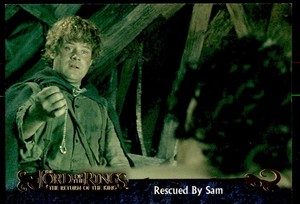 2003 Topps Lord of the Rings Return of the King Rescued By Sam LOTR #136