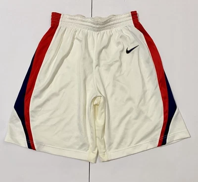 Pantalones Cortos Y2K Nike Team USA Clippers M 34 +2 Hecho en EE. UU. NBA Blanco Rojo Azul Foto 1 de 4