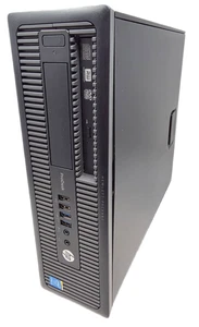 Windows 11 PC HP ProDesk 600 G1 SFF Intel Core i3-4160 4GB RAM 500GB DVD-RW - Picture 1 of 13