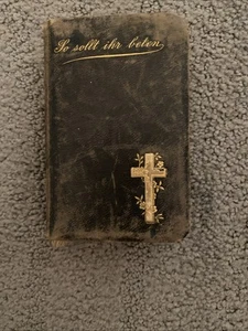 Antikes Gebetbuch katholisch (deutsch) 1905 christlich religiös Taschenbuch selten! - Bild 1 von 15