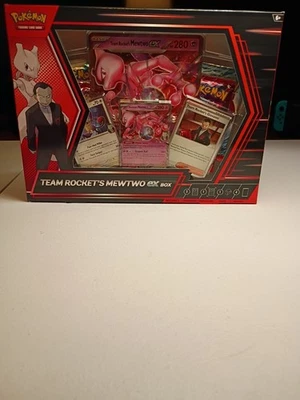 Leer Pokemon TCG: Team Rockets Mewtwo Ex Caja NUEVO/SELLADO DE FÁBRICA Foto 1 de 4