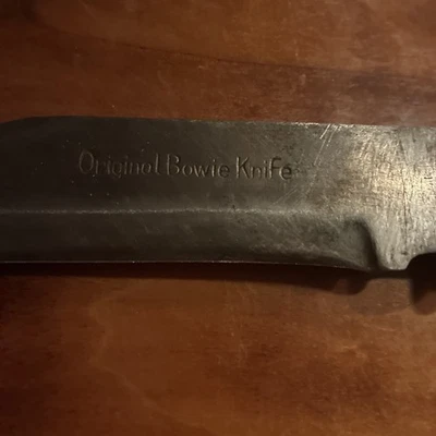 Vintage Original Bowie Knife With Sheath.  Great Shape For It’s Age. - Image 1 of 4