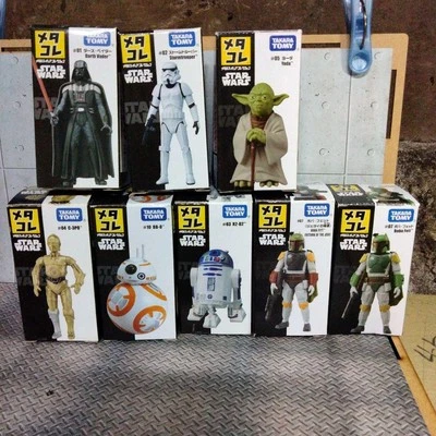 Star Wars Takara Tomy Metacolle Diecast Figure Set of 8 Japan Exclusive - Image 1 of 4