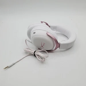 HyperX Cloud III – Wired Gaming Headset, PC, PS5, Xbox Series X|S – Pink - Picture 1 of 3