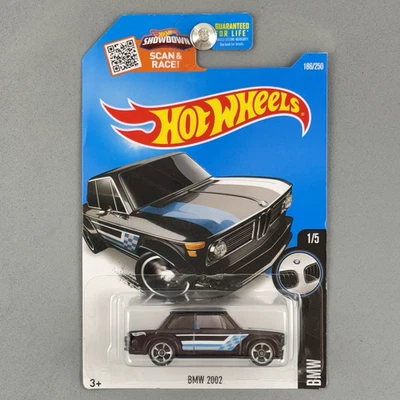 2016 风火轮宝马 2002 黑色宝马系列 1/5 186/250 — 第 1/4 张图片