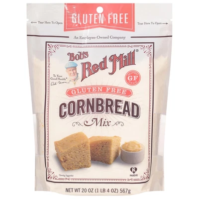 Bob'S Red Mill Gluten Free Cornbread Mix, 20Oz (Pack of 1) - Gluten Free, Kosher - Image 1 of 4
