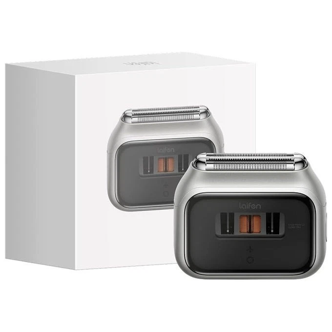 Laifen, Rasoio Elettrico P3 Pro, 3 Lame, Argento, Wet and Dry - Immagine 1 di 1