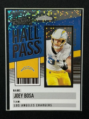 2023 Panini Contenders Hall Pass Silver Holo #10 Joey Bosa Chargers -GL12 - Image 1 of 4