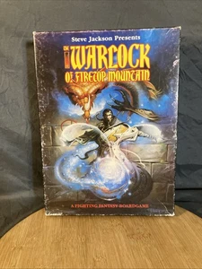 The Warlock Of Firetop Mountain Boardgame Games Workshop INCOMPLETE NO Figures - Picture 1 of 8