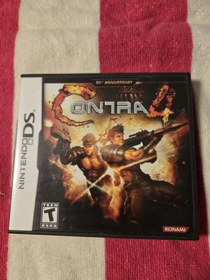 Contra 4 Nintendo DS COMPLETE CIB Tested Authentic - Image 1 of 4