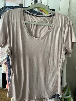 Spyder Active Women's Short Sleeve Workout Top Light Pink Size Medium - Изображение 1 из 4