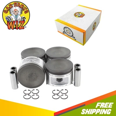 Juego de pistones de motor para 91-98 Nissan 240SX Altima 2,4 L KA24DE Foto 1 de 2