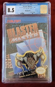 Blaster Master NES VGA Graded 8.5 New Sealed, Beautiful!