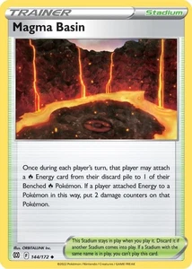 Magma Basin 144/172 | Trainer Stadium | Brilliant Stars Pokémon Card - Picture 1 of 1