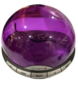 Horloge numérique à identifier Olympia Infoglobe violet OL-3000.2 - Photo 1/8