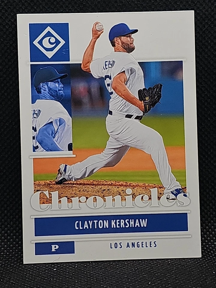2022 Panini Chronicles #49 Clayton Kershaw - Los Angeles Dodgers Baseball Card  - Image 1 of 2