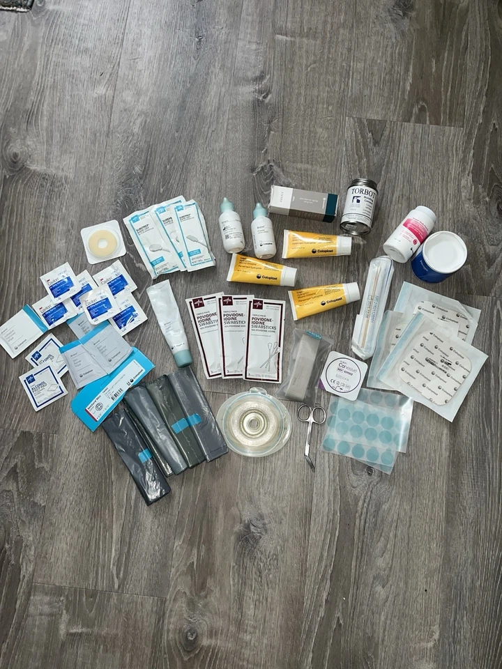 48pc Lot New Ostomy Supplies Colonoscopy - Image 1 of 3