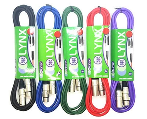 Powered/Active Speaker Cable. XLR to XLR Mic Lead. Balanced Patch Male to Female - Picture 1 of 4