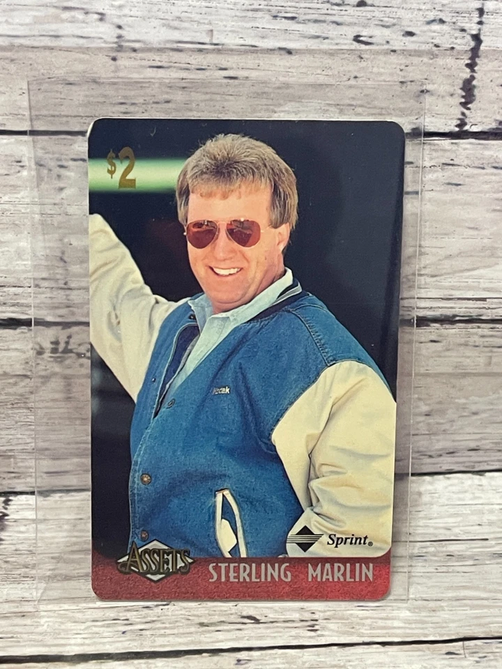 1996 Assets $2 Phone Card - Sterling Marlin - Image 1 of 1
