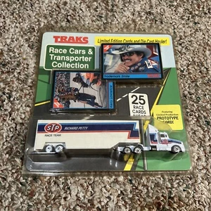 1992 Traks Nascar Race Car & Transporter Collection Richard Petty Prototype Card - Picture 1 of 5