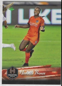 2021 Parkside NWSL Premier #129 Nichelle Prince RC Houston Ohio St Team Canada - Foto 1 di 1