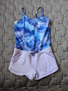Ivviva by Lululemon Girls' Romper Size 10 Built-in Shorts - Picture 1 of 8
