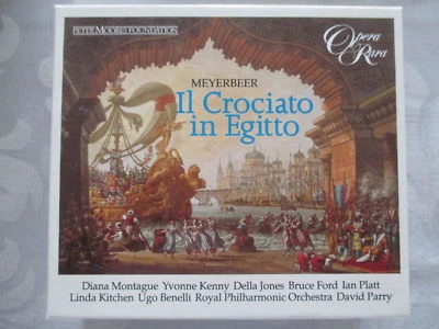 Meyerbeer: Il Crociato in Egitto - David Parry, Platt, Kenny, Montague - 4 CD s - Bild 1 von 4