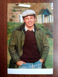 FRAZER HINES *Joe Sugden* EMMERDALE NOT SIGNED FAN CAST PHOTO CARD FREE POST