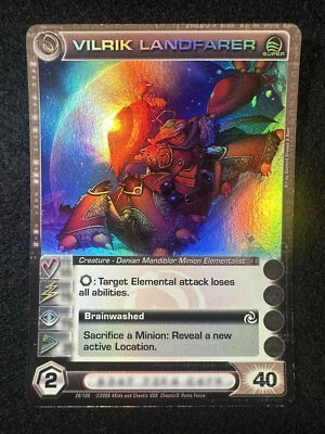 Chaotic TCG Max E 40 Vilrik Landfarer 28/100 TOTT 1st Ed Super Rare NM/LP - Image 1 of 2