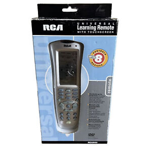 New ListingRca Universal Remote Control With Lcd Touch Screen And 8-Device Learning Rcu900