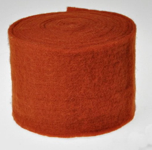 1m Topfband*Filzband*b=15cm*d-cotto/rot*CO05-Filz*Band*Deko-Band*Basteln - Bild 1 von 1