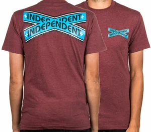 Camiseta de skate INDEPENDENT TRUCK CO' - Intersect/Wine Heather M - Imagen 1 de 2