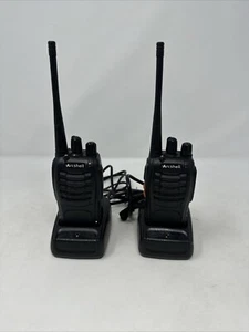 2 Pack Arcshell AR-5–16 Channel Two-Way Radios with Charging Stands Tested deal - Picture 1 of 9
