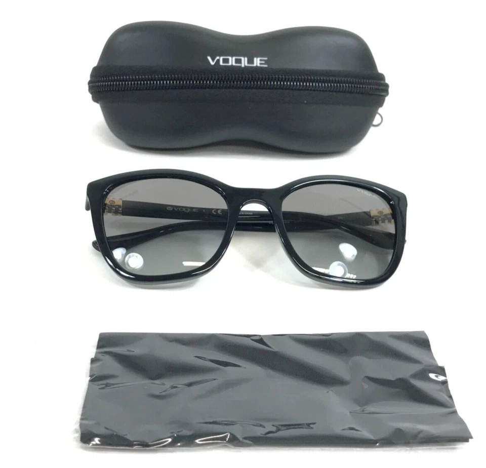 Vogue 5243sb Sunglasses W44/11 Black 100 Authentic