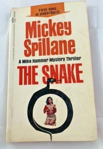 Mickey Spillane: The Snake Mike Hammer PB 1964 1. Druck Siegel Herren Abenteuer - Bild 1 von 3