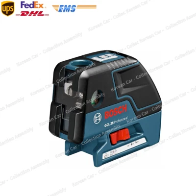 Bosch GCL 25 Self-Leveling 5-Point Alignment Cross Line Laser Level Tool - Image 1 of 4