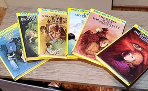 6 Glossy NANCY DREW #’s 51 52 53 54 55 56 very good to near new #51 has library - Picture 1 of 3