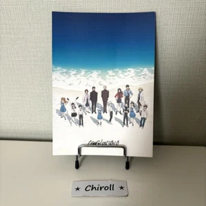 Evangelion 3.0+1.0 Thrice Upon a Time Mini Poster Blue Sky Theater Bounus Japan - Picture 1 of 2