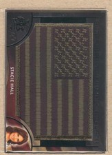 Stacie Hall 2018 Bench Warmer Hot For Teacher Super Flag Patch Black 1/1