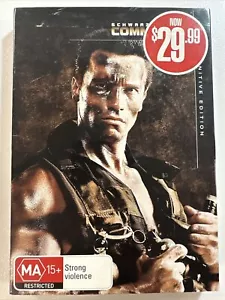 SHWARZENEGER COMMANDO - DEFINITIVE EDITION - 2 DISC SET DVD Action Free Post - Picture 1 of 16