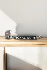 Correa reflectante de nailon reflectante "animal de apoyo emocional" 1" por 4' - Imagen 1 de 7