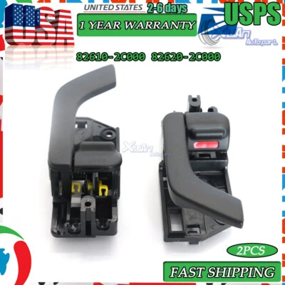 Manija de puerta interior derecha izquierda 2006-2010 par delantero para KIA Optima Foto 1 de 4