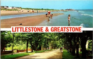 Littlestone Romney Marsh Greatstone UK Postcard E33 - Picture 1 of 2